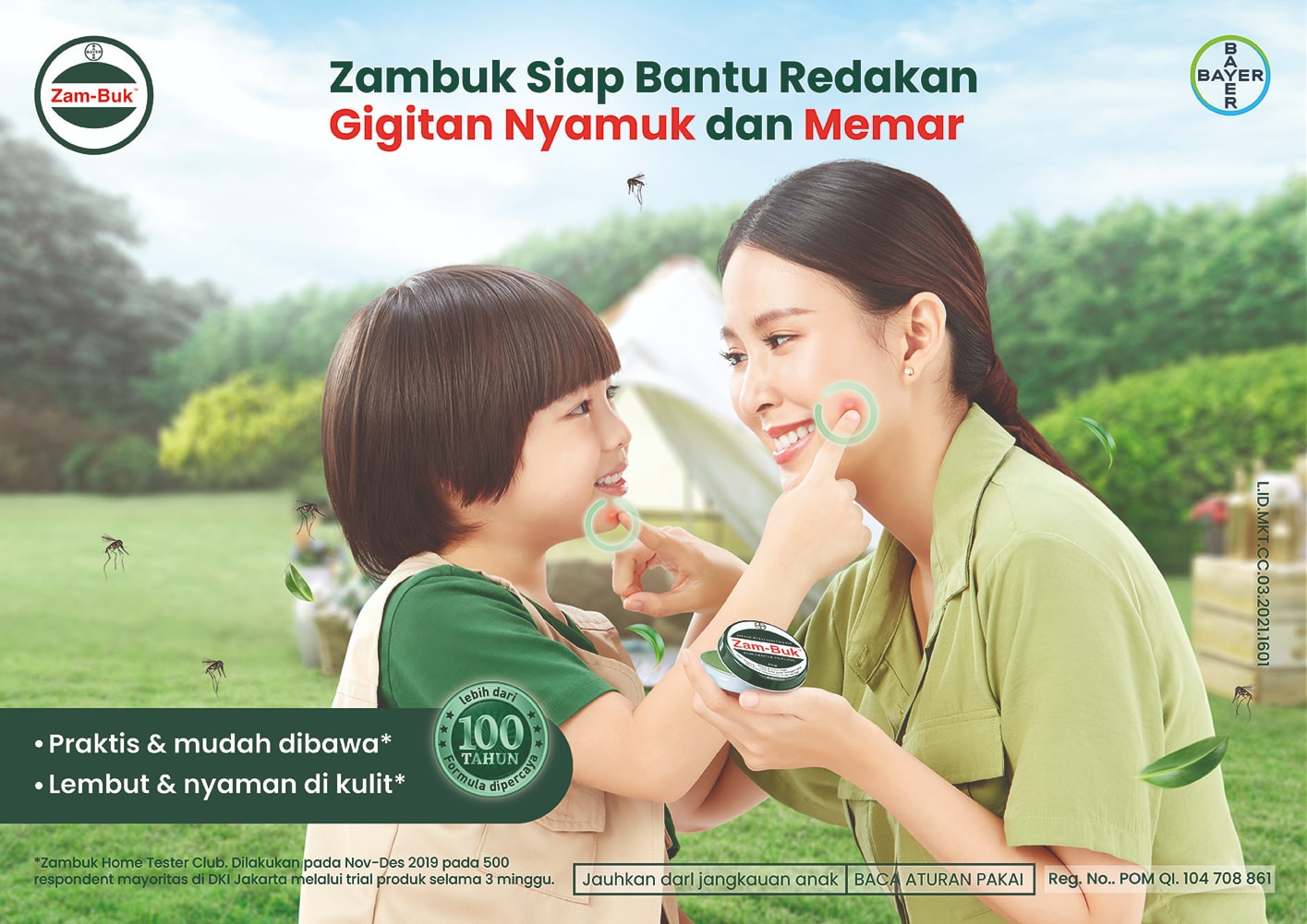instruksi pemakaian Zambuk